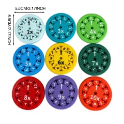 Math Fidget Spinners Math Fidget Spinners Math Multiplication Tables For Children Educational Toys Classroom Supplies Teaching