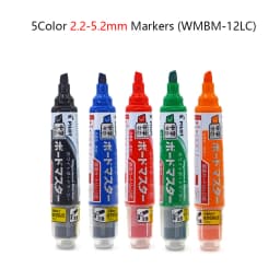 Pilot Whiteboard Marker 1.7-12mm 보드마카 6 Types Writing Point Erasable Refillable Liquid Ink Teacher, Training, Painting Marker