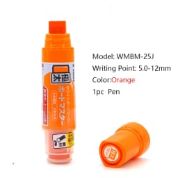Pilot Whiteboard Marker 1.7-12mm 보드마카 6 Types Writing Point Erasable Refillable Liquid Ink Teacher, Training, Painting Marker