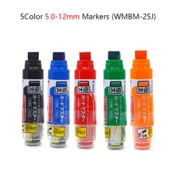 Pilot Whiteboard Marker 1.7-12mm 보드마카 6 Types Writing Point Erasable Refillable Liquid Ink Teacher, Training, Painting Marker
