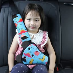Car Seat Belt Cover Pads For Kids Interior Car Seat Belt Kit Anti Neck Limiter For Child Safety Belt Protector Cover Comfortable