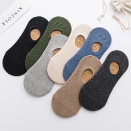 5Pair / Lot Men's Socks Invisible Cotton Sock Breathable Mesh Comfortable Summer Thin Sports Men Sock Casual Fashion Soft Sox