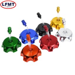 Motorcycle 50mm CNC Aluminum Racing Gas Fuel Tank Cap With Vent Cap For Yamaha Kawasaki Honda KTM Suzuki ATV Dirt Bike