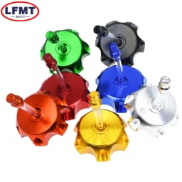Motorcycle 50mm CNC Aluminum Racing Gas Fuel Tank Cap With Vent Cap For Yamaha Kawasaki Honda KTM Suzuki ATV Dirt Bike
