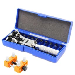 Watch Case Opener Watch Repair Tools Three Jaw Open Cover Tool Watch Bottom Opener for Watchmaker Adjustable Screw Back Remover