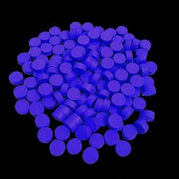 100Pcs Discs Diameter 10*5MM 10mm Discs Pawn Wooden Game Pieces Colorful Pawn/Chess for Board Game/Educational Games Accessories