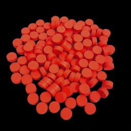 100Pcs Discs Diameter 10*5MM 10mm Discs Pawn Wooden Game Pieces Colorful Pawn/Chess for Board Game/Educational Games Accessories