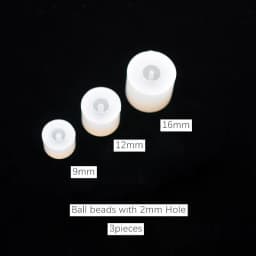 SNASAN Silicone Mold For Jewelry Beads 9mm12mm 16mm Cube Ball 6 Compartment Epoxy Resin Silicone Mould Handmade DIY Material