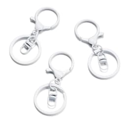 5pcs/lot Key Ring 30mm Keychain Long 70mm Lobster Clasp Key Hook Keyrings For Jewelry Making Finding DIY Key Chains Accessories