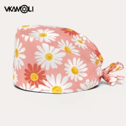 unisex Scrub Cap printing Adjustable size lab work cap girl accessories
