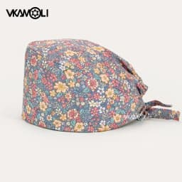 unisex Scrub Cap printing Adjustable size lab work cap girl accessories