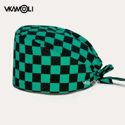 unisex Scrub Cap printing Adjustable size lab work cap girl accessories