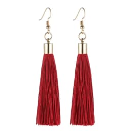 LOVBEAFAS Fringe Tassel Earrings For Women Gold Color Vintage Long Drop Dangle Earrings Fashion Wedding Jewelry Party Gift