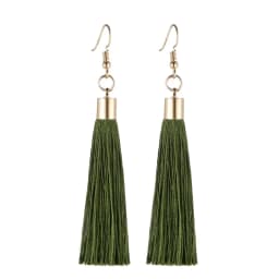 LOVBEAFAS Fringe Tassel Earrings For Women Gold Color Vintage Long Drop Dangle Earrings Fashion Wedding Jewelry Party Gift