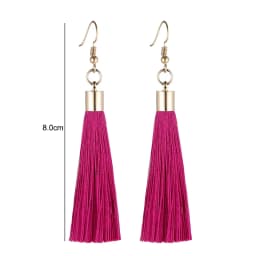 LOVBEAFAS Fringe Tassel Earrings For Women Gold Color Vintage Long Drop Dangle Earrings Fashion Wedding Jewelry Party Gift