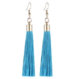 LOVBEAFAS Fringe Tassel Earrings For Women Gold Color Vintage Long Drop Dangle Earrings Fashion Wedding Jewelry Party Gift