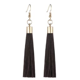LOVBEAFAS Fringe Tassel Earrings For Women Gold Color Vintage Long Drop Dangle Earrings Fashion Wedding Jewelry Party Gift