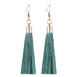 LOVBEAFAS Fringe Tassel Earrings For Women Gold Color Vintage Long Drop Dangle Earrings Fashion Wedding Jewelry Party Gift