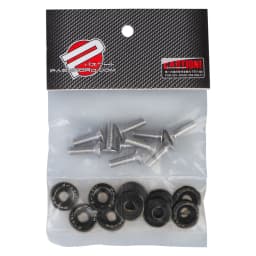 Universal 10PCS M6 Car Styling Modification JDM Sticker Stickers Password Fender Washer License Plate Bolts Auto Accessories