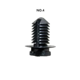 18PCS Auto Girder Frame Body Harness Electric Circuit Oil Water Pipe Barbed Cable Tie Fixed Base Plastic Fastener Clip Rivet