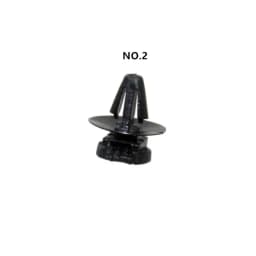 18PCS Auto Girder Frame Body Harness Electric Circuit Oil Water Pipe Barbed Cable Tie Fixed Base Plastic Fastener Clip Rivet