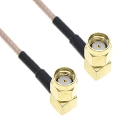 RG316 RG174 SMA Male To SMA Male Female RP-SMA Connector Plug RPSMA Nut Bulkhead Extension RF Coaxial Coax Jumper Pigtail Cable