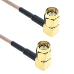 RG316 RG174 SMA Male To SMA Male Female RP-SMA Connector Plug RPSMA Nut Bulkhead Extension RF Coaxial Coax Jumper Pigtail Cable