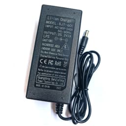 25.2V 2A Charger for 7 Series 21.6V 22.2V Lithium Ion Lithium Ion Battery Pack DC5525 Connector