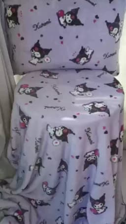 7 Styles Kawaii Anime Flannel Blanket Japan Bedroom Sofa Comfortable Warm Flannel Blanket Bedspread on the Bed Cover Blanket