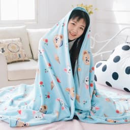 7 Styles Kawaii Anime Flannel Blanket Japan Bedroom Sofa Comfortable Warm Flannel Blanket Bedspread on the Bed Cover Blanket