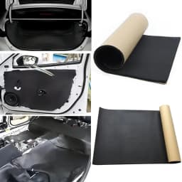100*50cm 3/5/10/20mm Car Sound Deadener Mat Noise Proof Bonnet Insulation Deadening Engine Firewall Heat Foam Cotton Sticker