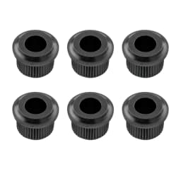 Musiclily Pro Steel Vintage/Modern 6mm to 10mm Guitar Tuner Conversion Bushings Tuning Pegs Adapter Ferrules (Set of 6)