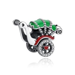 925 Sterling Silver Charms Beads Original Japanese Doll Fortune Cat Charm Fit Brand Bracelets Bangles DIY Jewelry For Women