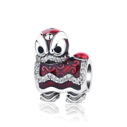 925 Sterling Silver Charms Beads Original Japanese Doll Fortune Cat Charm Fit Brand Bracelets Bangles DIY Jewelry For Women