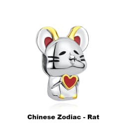 925 Sterling Silver Charms Beads Original Japanese Doll Fortune Cat Charm Fit Brand Bracelets Bangles DIY Jewelry For Women