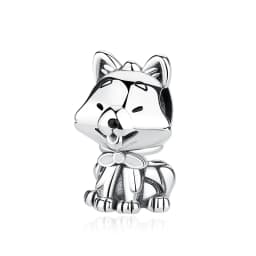 925 Sterling Silver Charms Beads Original Japanese Doll Fortune Cat Charm Fit Brand Bracelets Bangles DIY Jewelry For Women