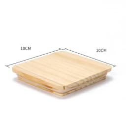 Wood Mason Jar Lid Reusable Canning Caps Various Sizes Bottle Sealing Caps Wide Mouth Cover Wood Lids Kitchen Organization