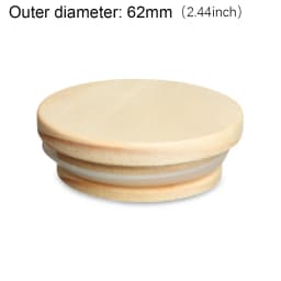 Wood Mason Jar Lid Reusable Canning Caps Various Sizes Bottle Sealing Caps Wide Mouth Cover Wood Lids Kitchen Organization
