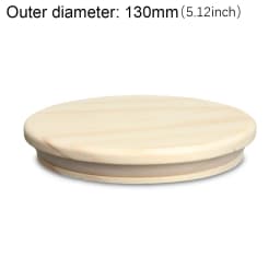 Wood Mason Jar Lid Reusable Canning Caps Various Sizes Bottle Sealing Caps Wide Mouth Cover Wood Lids Kitchen Organization