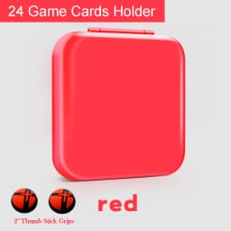 Nintend Switch Game Card Storage Box Colorful Hard Shell Case With 24 Cartridge Slots For Nintendo Switch Lite Accessories