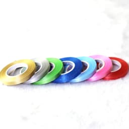 2Pcs 10m Colorful Ribbon Metallic Gold Blue Pink Red White Ribbons Balloons Accessories Ribbon for Birthday Wedding Party Decor