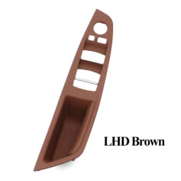 LHD Interior Plastic Door Armrest Window Switch Panel Pull Handle 7pcs Set For BMW 5 Series F10 F11 F18 520i 523i 525i 528i 535i