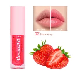6 Color-Changing Lip Gloss Fruity Scent Moisturizing and Long-Lasting Smooth Hydrating Temperature-Activated Lip tint