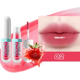 6 Color-Changing Lip Gloss Fruity Scent Moisturizing and Long-Lasting Smooth Hydrating Temperature-Activated Lip tint
