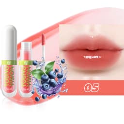 6 Color-Changing Lip Gloss Fruity Scent Moisturizing and Long-Lasting Smooth Hydrating Temperature-Activated Lip tint