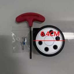 1pc Suitcase Wheel for Rimowa Luggage Load-bearing Wheels Special Trolley Case Silent Casters Luggage Accessories