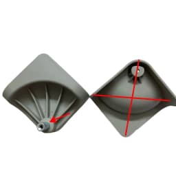 1pc Suitcase Wheel for Rimowa Luggage Load-bearing Wheels Special Trolley Case Silent Casters Luggage Accessories