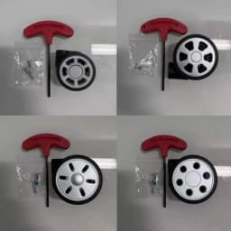 1pc Suitcase Wheel for Rimowa Luggage Load-bearing Wheels Special Trolley Case Silent Casters Luggage Accessories