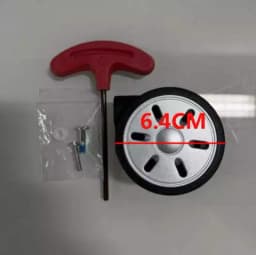 1pc Suitcase Wheel for Rimowa Luggage Load-bearing Wheels Special Trolley Case Silent Casters Luggage Accessories
