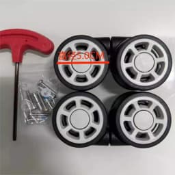 1pc Suitcase Wheel for Rimowa Luggage Load-bearing Wheels Special Trolley Case Silent Casters Luggage Accessories